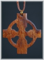 Keltský kříž dřevěný
